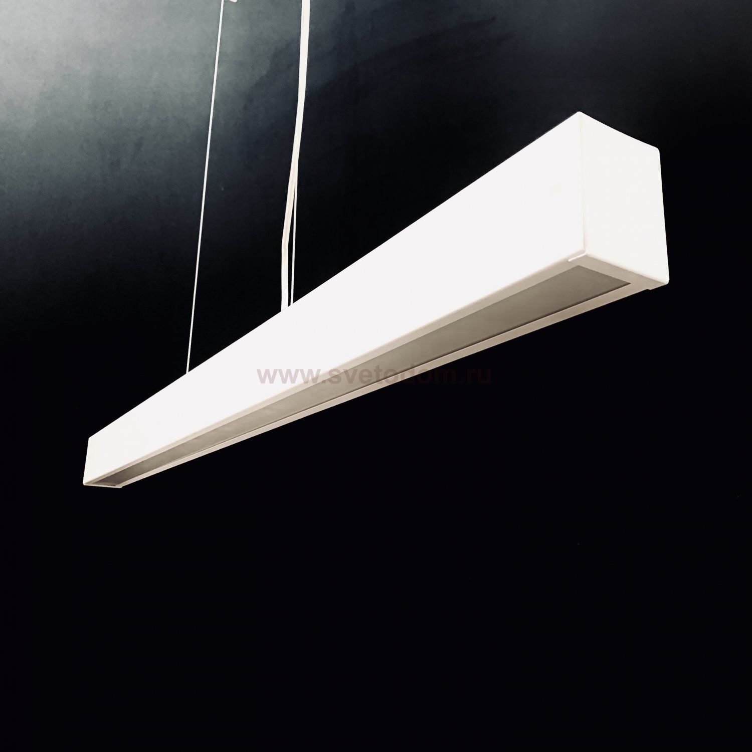 Линейный профильный подвесной светильник 36Вт белый 4000K 55*70*1000мм