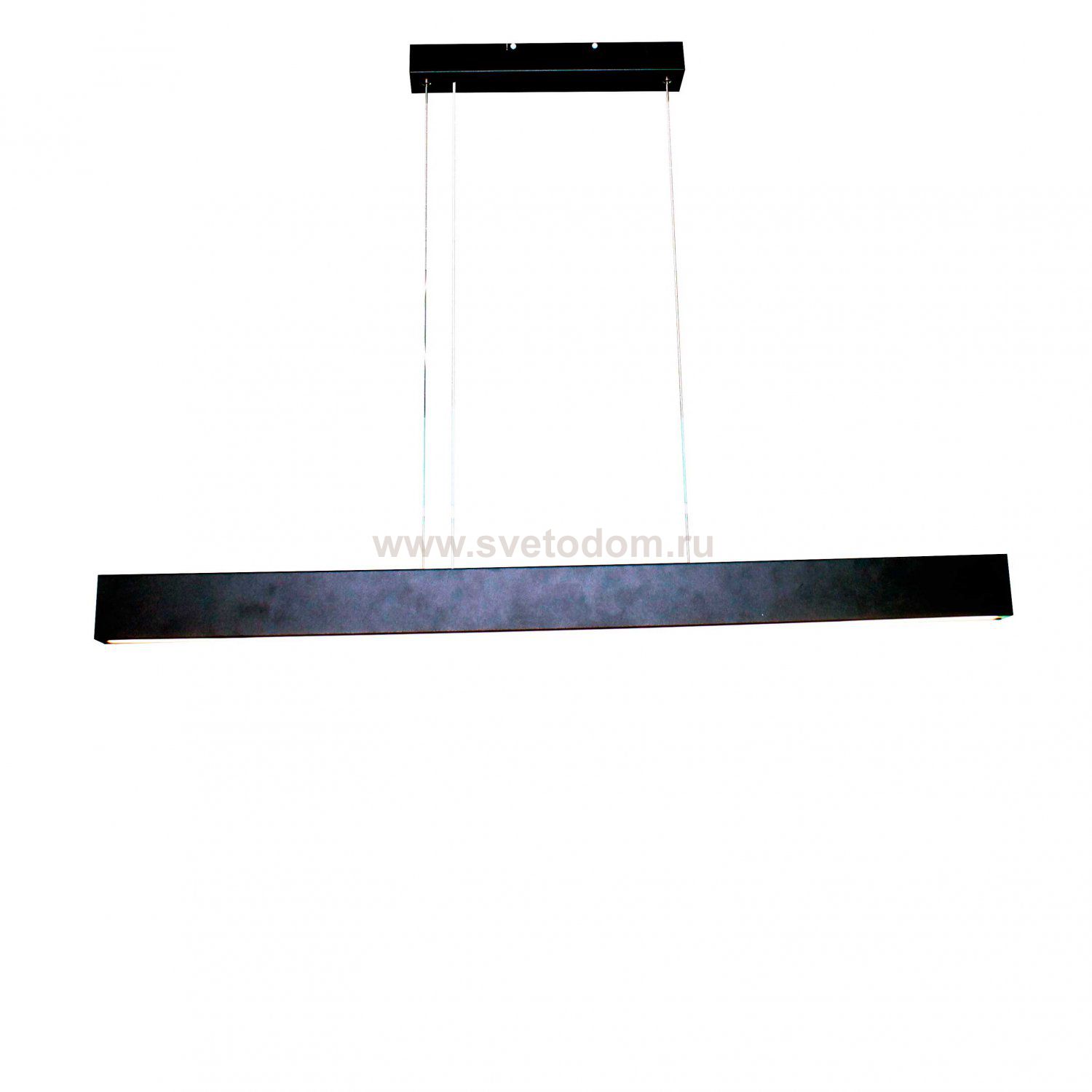 Линейный профильный подвесной светильник 42Вт черный 4000K 55*70*1200мм