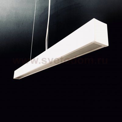 Линейный профильный подвесной светильник 72Вт белый 4000K 55*70*2000мм