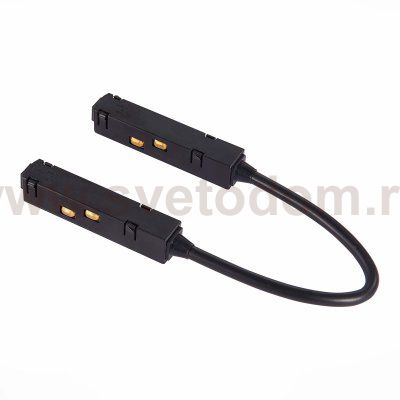 ST006.449.00.1 Коннектор питания угловой для магнитного шинопровода  ST-Luce Черный SKYLINE 48