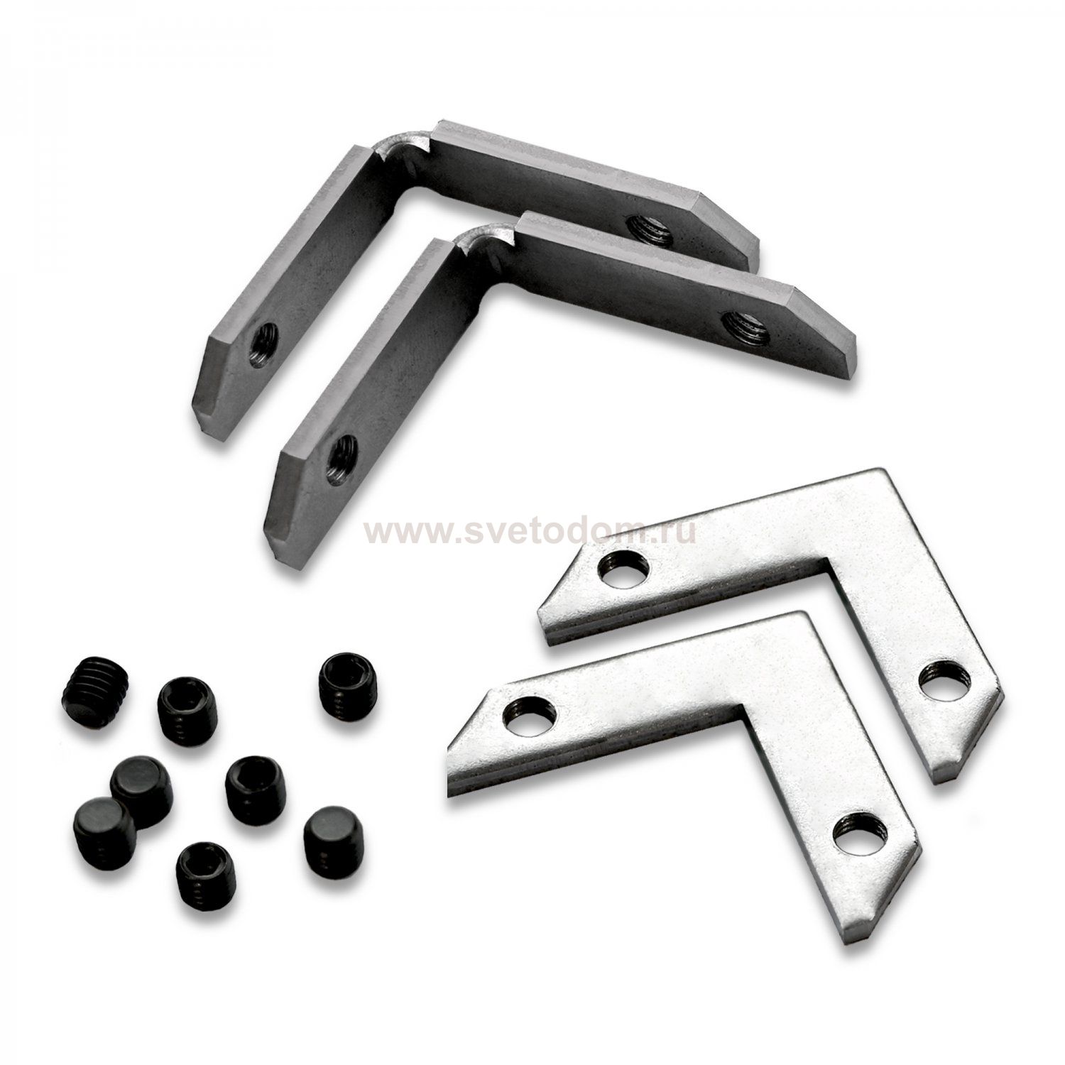 ST015.179.02.1 Уголок 90° (комплект 2 гор.+2 верт.+ 8 винтов) для ST015.129.03, ST003.129.04 ST-Luce SKYLINE 220