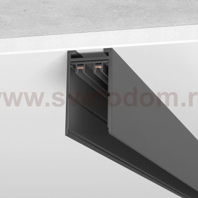 ST015.419.00H Шинопровод SKYLINE 220 накладной ST-Luce Черный SKYLINE 220