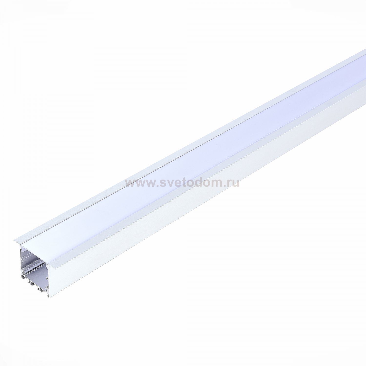 Встраиваемый алюминиевый профиль с рассеивателем(к-т: 2 загл.) St luce ST017.129.06 ST017