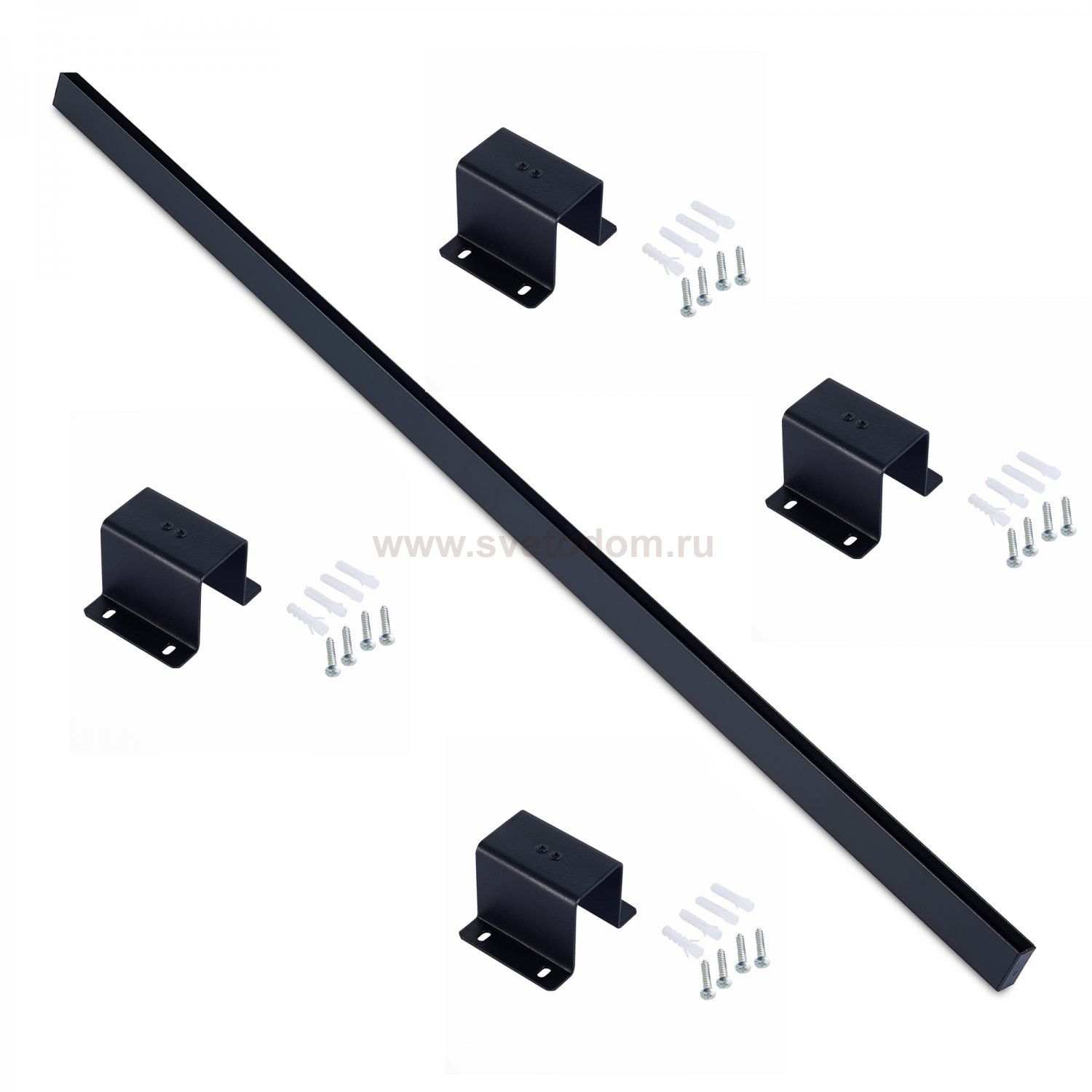 ST021.429.01 Комплект SKYLINE 220 под ГКЛ ST-Luce Черный Длина 2 000мм SKYLINE 220