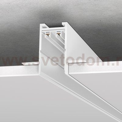 ST021.519.00H Шинопровод SKYLINE 220 встраиваемый ST-Luce Белый Длина 1 000мм SKYLINE 220