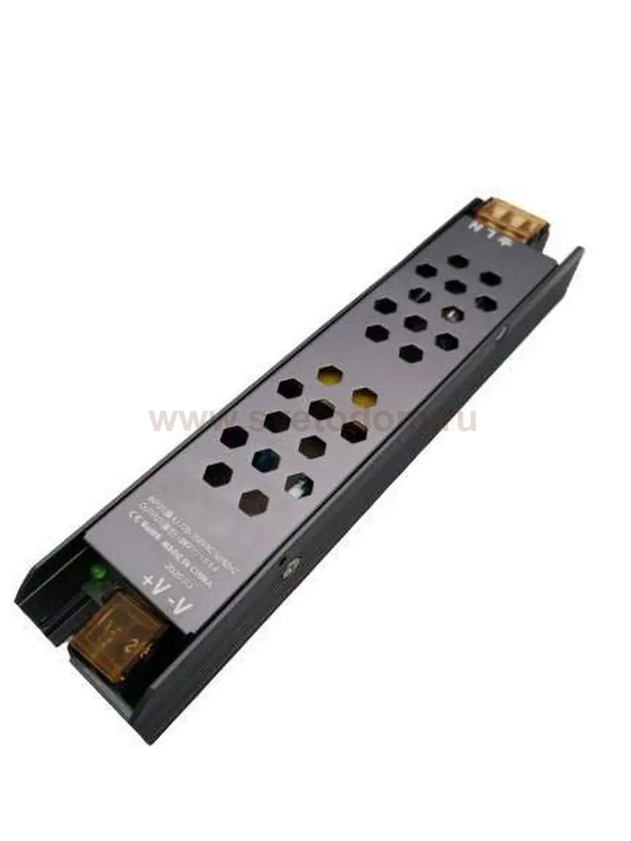 ST022.124.60 Блок питания ST-Luce LS серии SLIM (24V,60W, IP20, 2,5А) Светодиодные ленты
