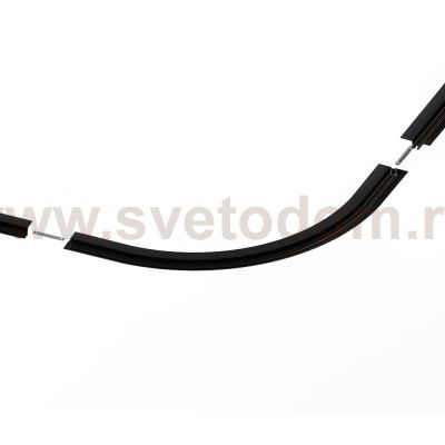 ST066.409.01 Радиусный угол для встраиваемого шинопровода SUPER5 ST-Luce Черный SUPER5