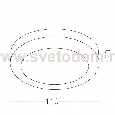 Светильник потолочный St luce ST104.502.06 CIAMELLA