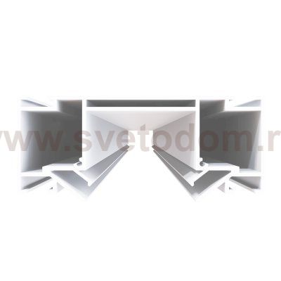 ST1047.529.02 Профиль для монтажа 48 под натяж. потолок ST-Luce Белый L 2000мм (Заглуш внеш 2 в ком) SKYLINE 48+