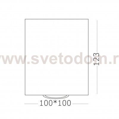 Светильник потолочный St luce ST109.407.01 QUADRUS