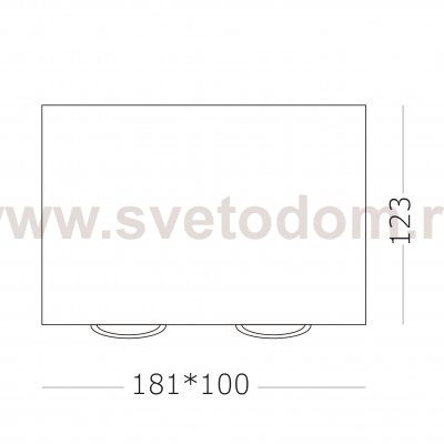Светильник потолочный St luce ST109.407.02 QUADRUS