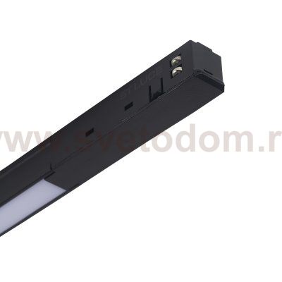 ST1360.436.20 Магнитный трековый светильник Черный LED 1*20W 3000K 1300Lm Ra>90 120 IP20 L606xW22xH4 SKYLINE 48