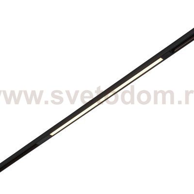ST1360.436.20 Магнитный трековый светильник Черный LED 1*20W 3000K 1300Lm Ra>90 120 IP20 L606xW22xH4 SKYLINE 48