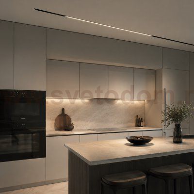 ST1360.436.30 Магнитный трековый светильник Черный LED 1*30W 3000K 1 950Lm Ra>90 120 IP20 L1 206xW22 SKYLINE 48+
