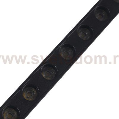 ST1361.446.24 Магнитный трековый светильник Черный LED 1*24W 4000K 1 009Lm Ra>90 36о IP20 L222xW22xH SKYLINE 48+