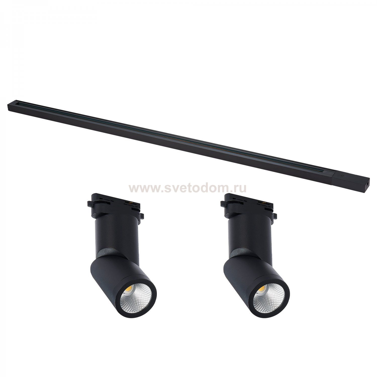 ST2650.430.02 Комплект трековый однофазный, белый, 2 светильника, шинопровод, ST001.419.00, ST650.43 BASE