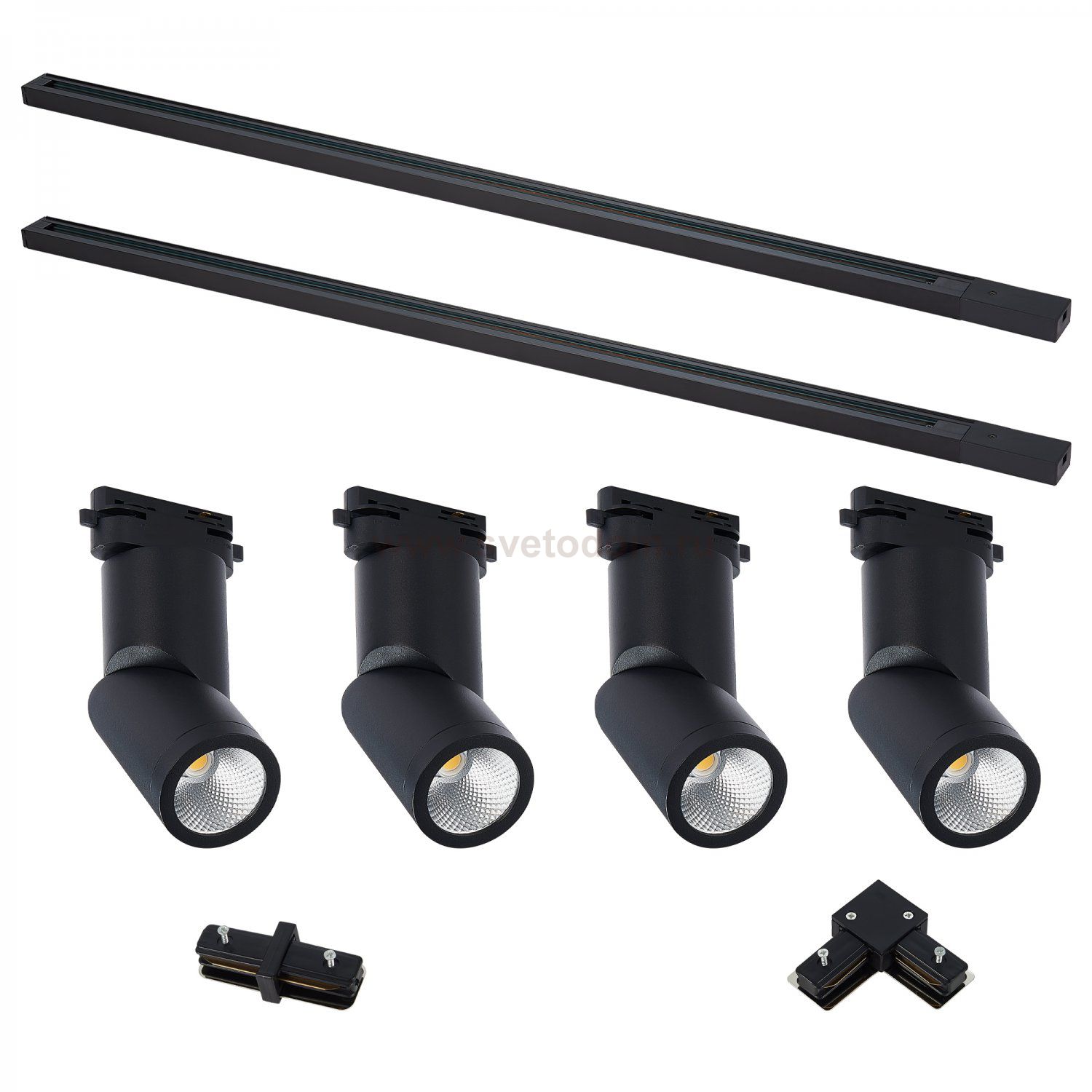 ST2650.430.04 Комплект трек, черный,4 св-ка,2 шинопр-да,кон-ры,ST650.436.10,ST001.419.00,ST002.419.0 BASE