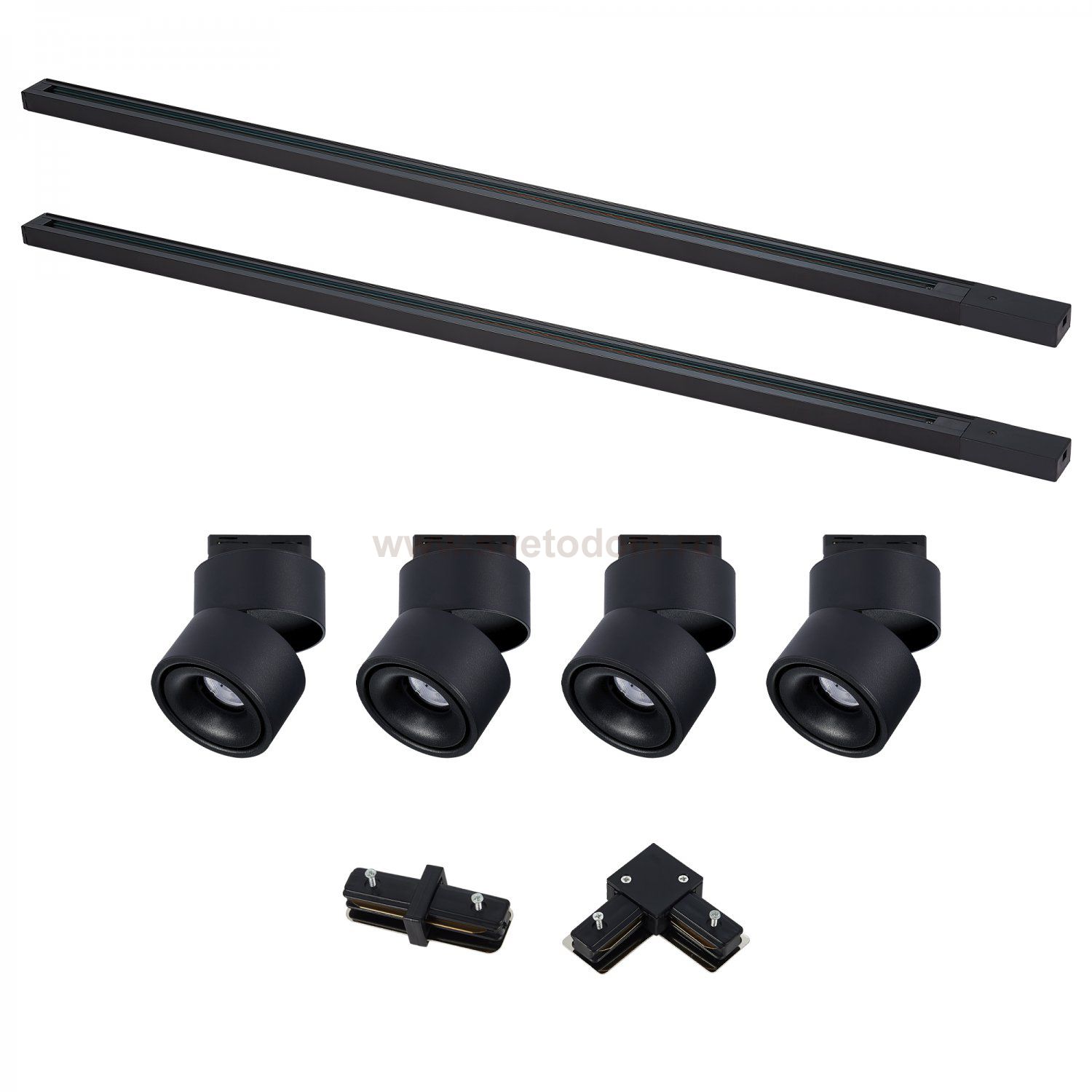 ST2652.430.04 Комплект трек, черный, 4св-ка,2шинопр-да, кон-ры,ST652.436.12,ST001.419.00,ST002.419.0 BASE