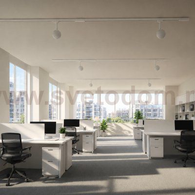 Магнитный трековый светильник St luce ST358.536.07 PIBOLE