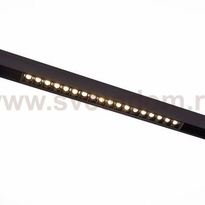 ST361.436.18PWM4 Магнитный трековый светильник Черный LED 1*18W 3000K 1 407Lm Ra>90 36о IP20 L331xW SKYLINE 48