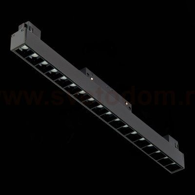 ST361.446.18.1 Магнитный трековый светильник Черный LED 1*18W 4000K 1407Lm Ra>90 36о IP20 L331xW22xH SKYLINE 48