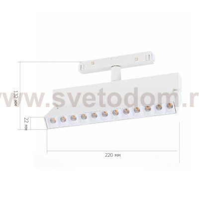 Магнитный трековый светильник St luce ST362.546.12 ANDRE