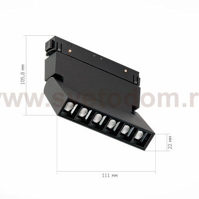Магнитный трековый светильник St luce ST364.446.06 NANE