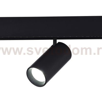 ST375.406.12.1 Магнитный трековый светильник SMART Черный LED 1*12W 2700K-6500K 1 080Lm Ra90 36о IP2 SKYLINE 48