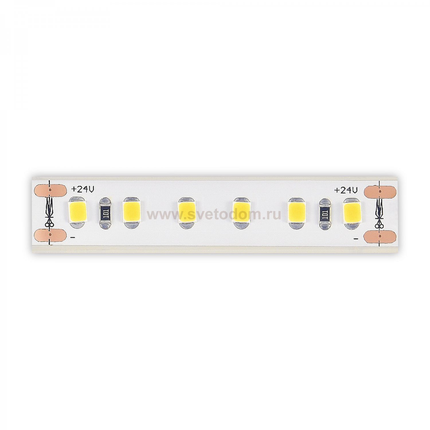 ST5001.314.65 Светодиодная лента 2835 14,4Вт/м 3000К 6400Lm Ra>90 IP65 L5000xW12 24В (5 метров) Светодиодные ленты