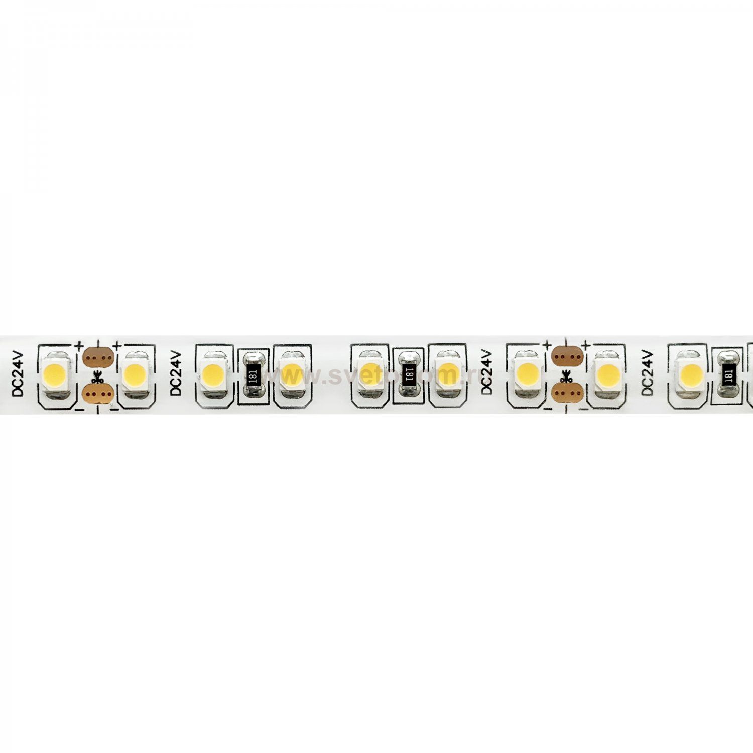 ST5016.410.65 Светодиодная лента  - 120leds/м*9.6W/мW 4000K 860Lm Ra80 120о IP65 L5000xW8xH2 24V (5 Светодиодные ленты
