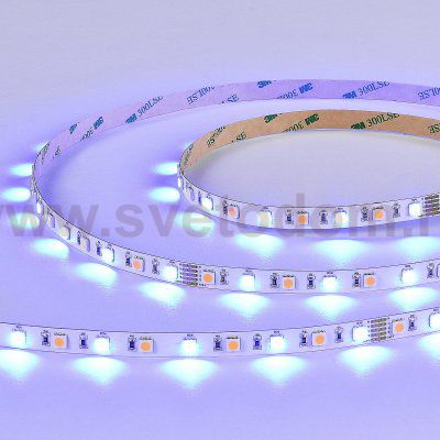 ST5019.418.20RGBW Светодиодная лента SMD5050  - 17.28W/M RGB+4000K 300Lm Ra>90 IP20 L5000xW10xH- 24V Светодиодные ленты