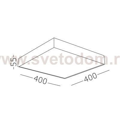 Светильник накладной светодиодный St luce ST608.442.48 Накладные светильники