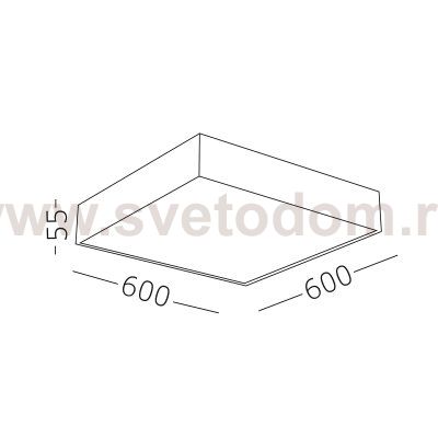Светильник накладной светодиодный St luce ST608.532.96 Накладные светильники