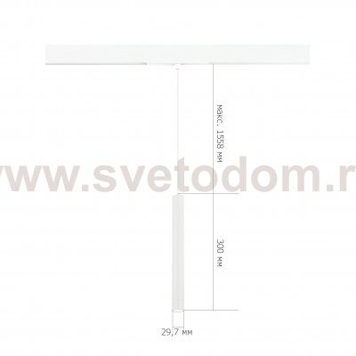 Светильник  трековый St luce ST682.546.07 SKYLINE 48