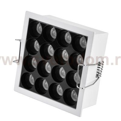 ST763.532.14 Св-к встр. белый LED 1*14W 3000K 1 350Lm Ra 24° IP20 L90xW90xH36 170-240VV Встраиваемые светильники