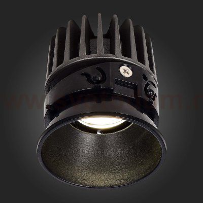 ST851.448.12.1 Светодиодный модуль Черный LED 1*2W 4000K 960Lm Ra90 36° IP20 D69xH85 220-240V SHIFT
