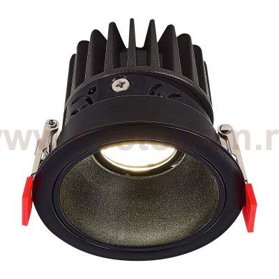ST851.448.12.1 Светодиодный модуль Черный LED 1*2W 4000K 960Lm Ra90 36° IP20 D69xH85 220-240V SHIFT