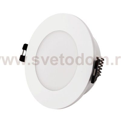 ST907.508.01_3 Светильник встраиваемый со сменным модулем ST-Luce белый/прозрачный LED 1*5W 4000K Встраиваемые светильники