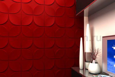 Панель Artpole 3D эко Sweepes бамбук 500x500 мм., 3м2, 1 упак. (12шт)