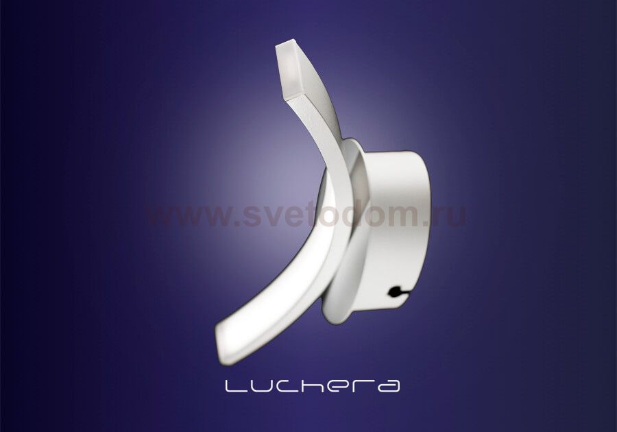 Светильник бра серебро TBAR1-32-01/S/3000К Лючера