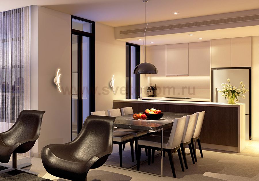 Светильник LED бра TBAR2-32-01/Gr/3000К Лючера