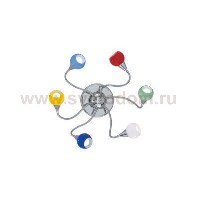 Люстра Ideal lux TENDER PL6 COLOR (6550)