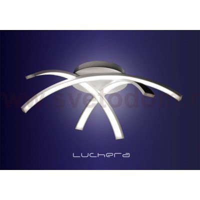 Люстра светодиодная черная TLAR3-51-07/B/3000К Лючера