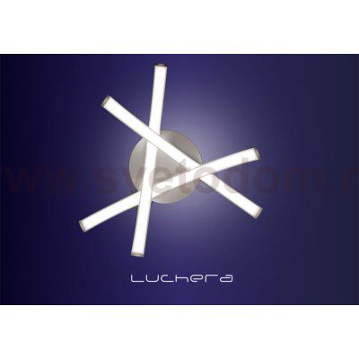 Люстра светодиодная серебристая TLAR3-51-07/S/3000К Лючера