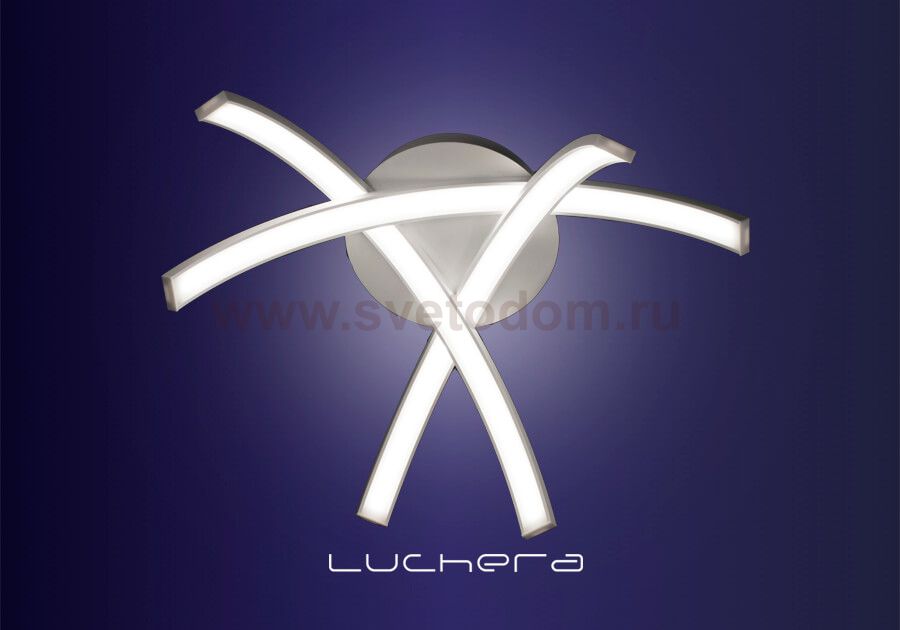 Люстра светодиодная белая TLAR3-51-07/W/4000К Лючера