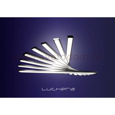 Люстра серая TTLCI8-51-01/Gr/4000К Лючера