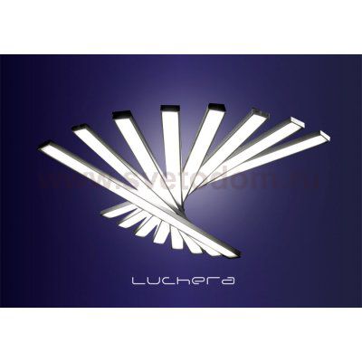 Люстра серая TTLCI8-51-01/Gr/4000К Лючера