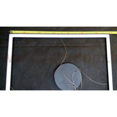 Люстра светодиодный черный квадрат TLCU1-52-01/B/4000К Лючера