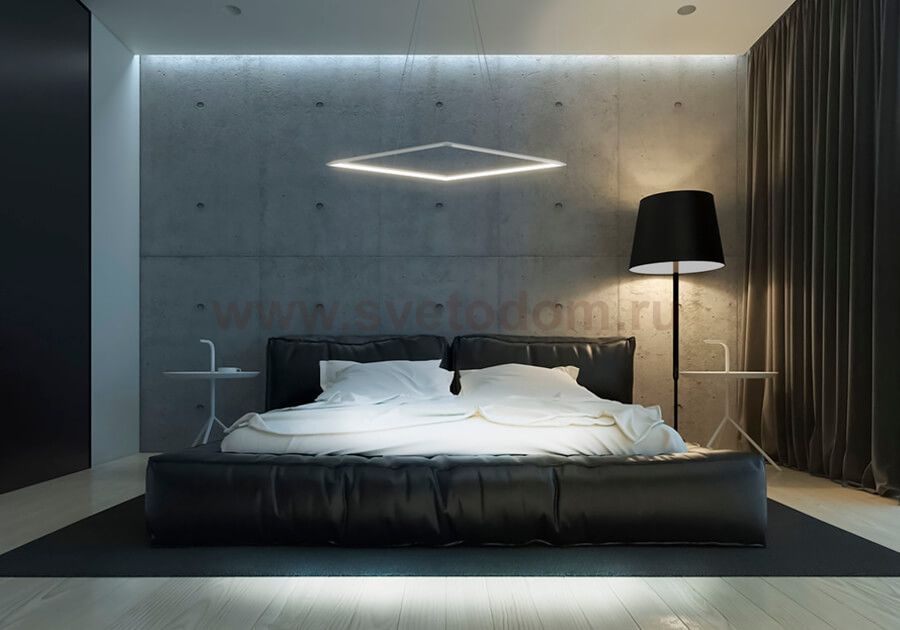 Люстра светодиодная белая TLCU1-70-01/W/3000К Лючера