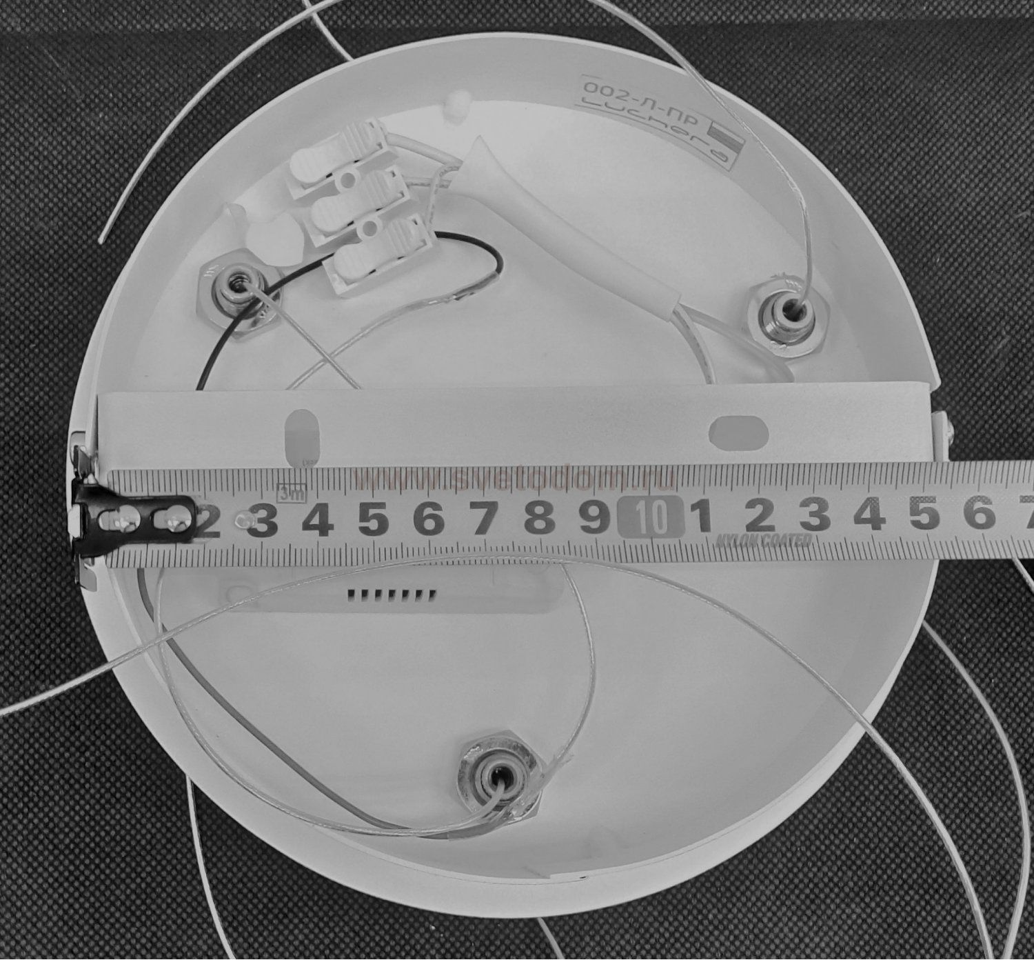 Люстра светодиодная серебристая TLES1-45-01/S/3000К Лючера